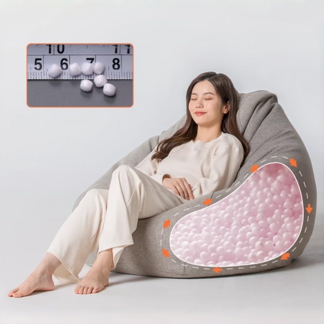 Amazon.co.jp: ビーズクッション雨滴の形（M size） 補充ビーズ（250g